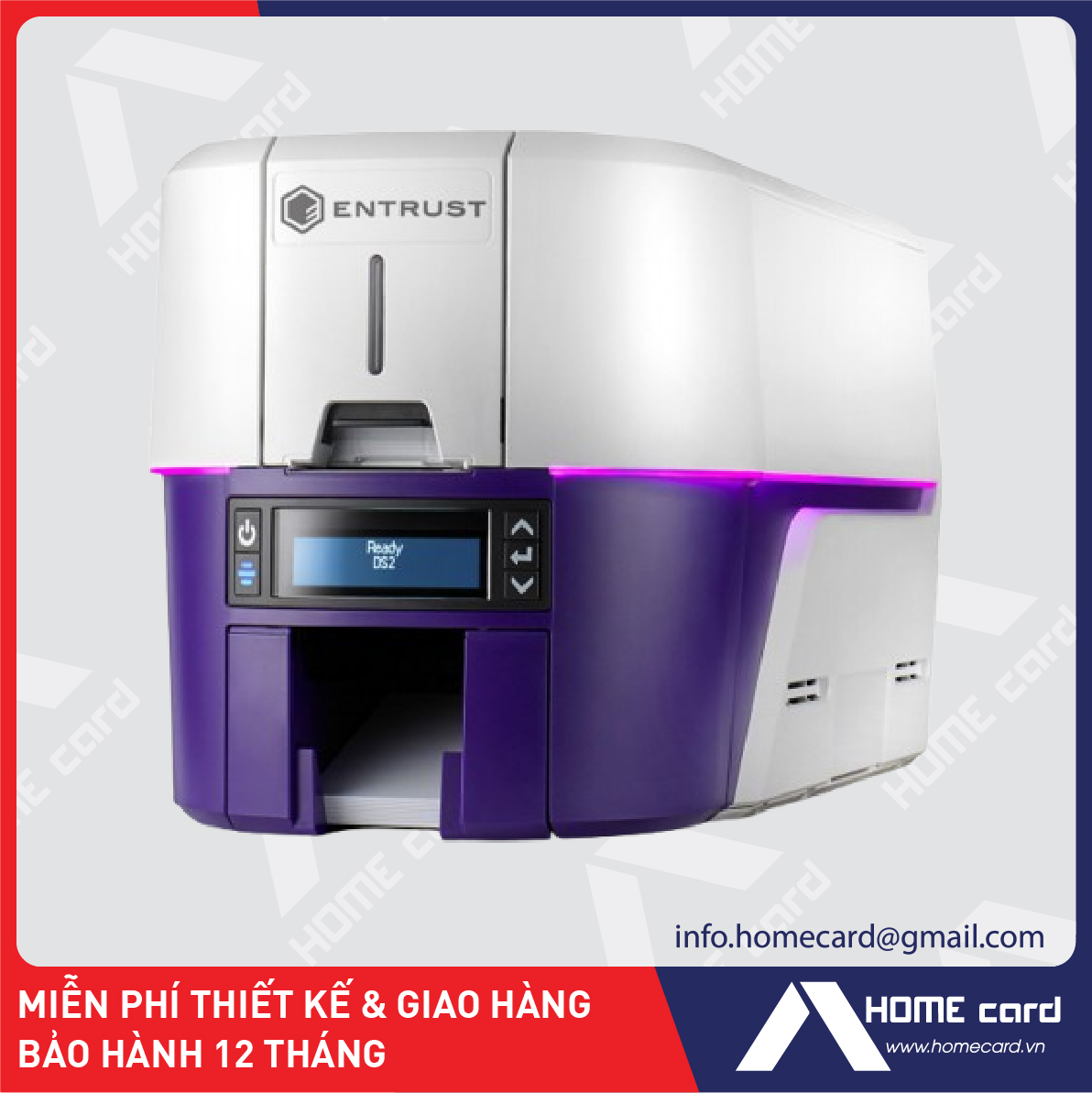 Máy in thẻ nhựa Entrust Sigma DS2 (in 1 mặt)