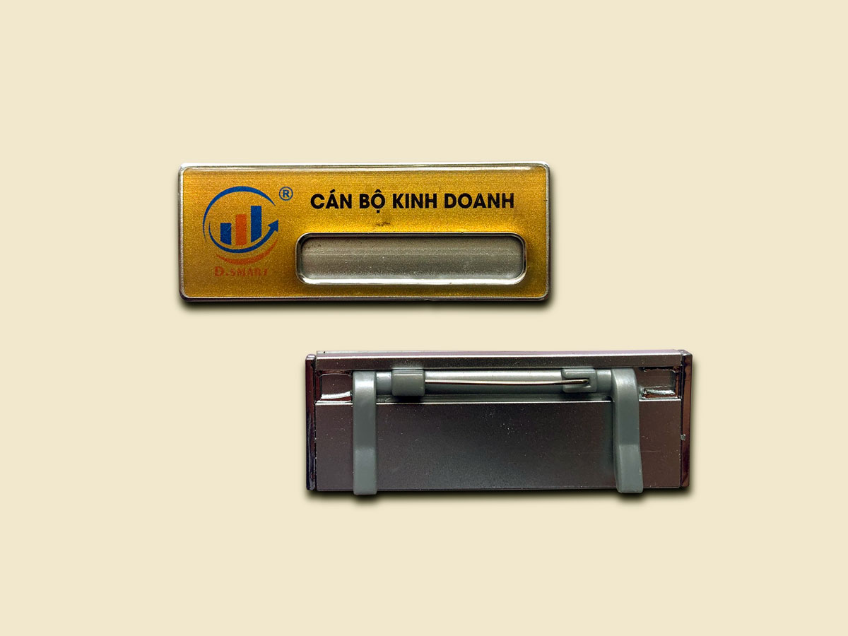 Thẻ tên cán bộ kinh doanh