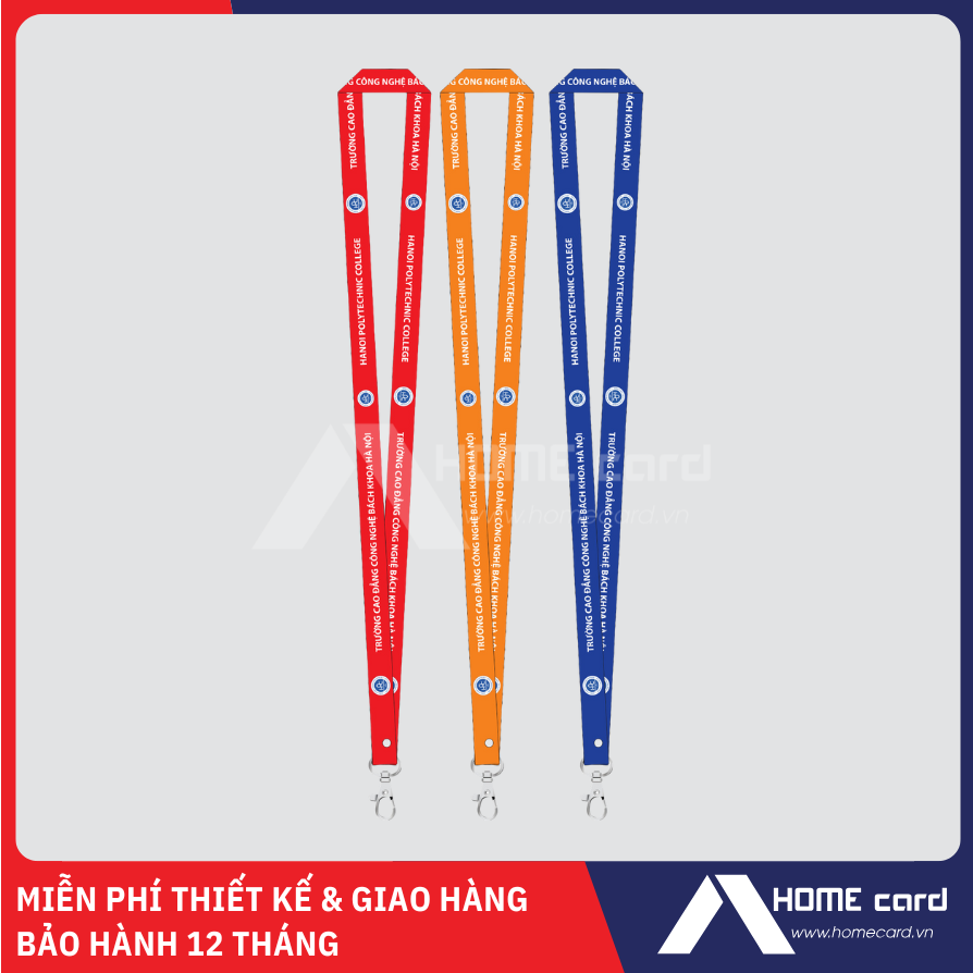 Dây Đeo Thẻ In Chuyển Nhiệt