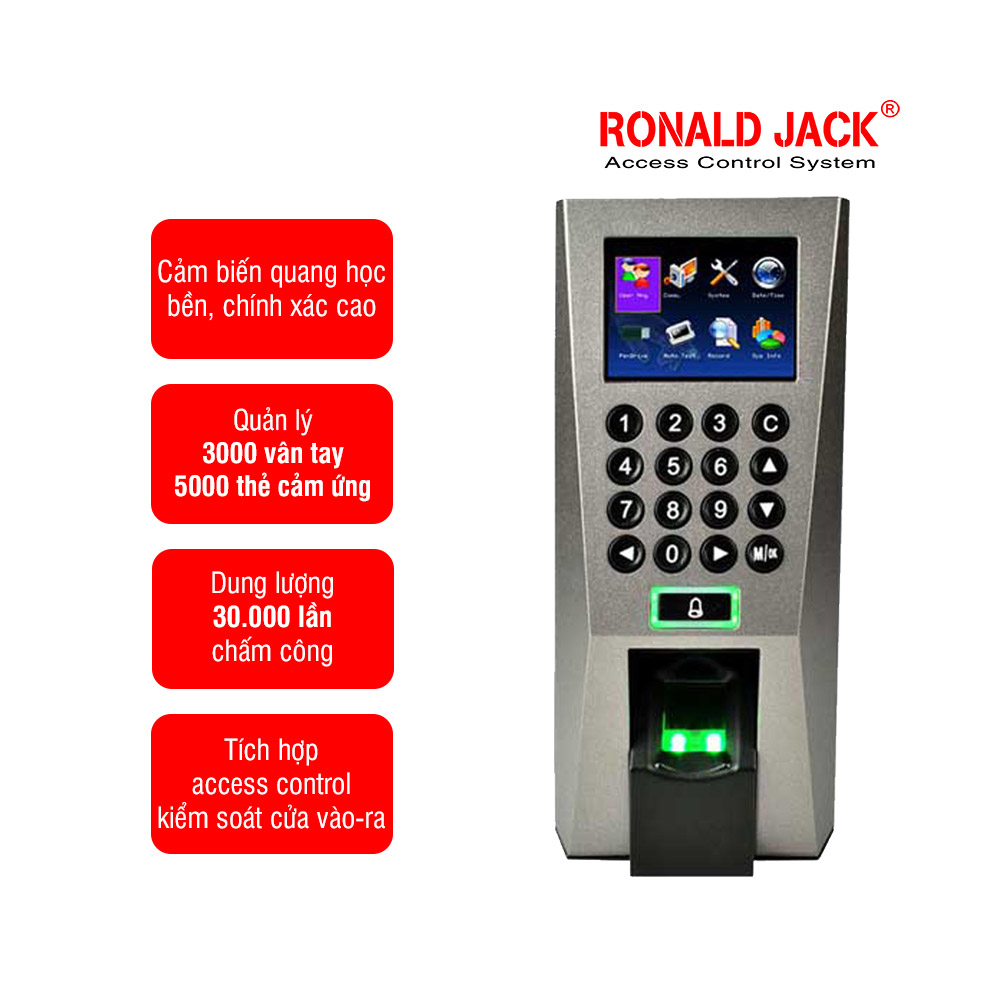 MÁY CHẤM CÔNG VÂN TAY F18