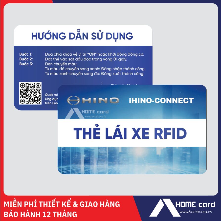 Thẻ Lái Xe 13.56 Mhz